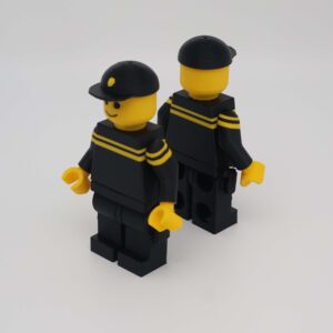 Lego-look Politieagent – Kunstobject (9 cm hoog) - Afbeelding 5