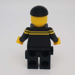 Lego-look Politieagent – Kunstobject (9 cm hoog) - Afbeelding 4