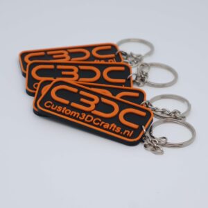 Sleutelhanger met Logo of Uniek Ontwerp (Custom) – Vanaf 100 Stuks - Afbeelding 5
