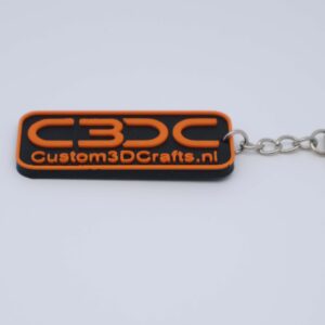 Sleutelhanger met Logo of Uniek Ontwerp (Custom) – Vanaf 100 Stuks - Afbeelding 4