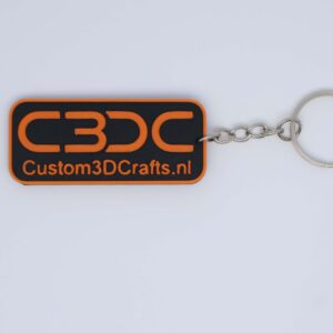 Sleutelhanger met Logo of Uniek Ontwerp (Custom) – Vanaf 100 Stuks - Afbeelding 3